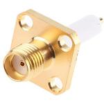1-1478968-0 SMA 同軸コネクタ TE Connectivity， ジャック， ストレート， コンタクト：金めっき TE Connectivity Japan(旧:TYCOELECTRONICS(タイコエレクトロニクス))