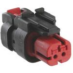 776427-1 自動車用コネクタ， 2極， オス， 黒 TE Connectivity AMPSEAL 16シリーズ TE Connectivity Japan(旧:TYCOELECTRONICS(タイコエレクトロニクス))