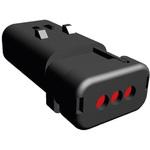 776535-1 自動車用コネクタ， 3極， オス， 赤 クリップマウント TE Connectivity AMPSEAL 16シリーズ TE Connectivity Japan(旧:TYCOELECTRONICS(タイコエレクトロニクス))