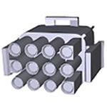 1-480708-0 TE Connectivity コネクタハウジング オス 12極 3列 6.35mm メイテンロック TE Connectivity Japan(旧:TYCOELECTRONICS(タイコエレクトロニクス))
