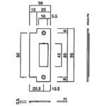 キーレックス 取替受座 長沢製作所
