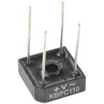 VS-KBPC110 Vishay 整流用 ブリッジダイオード 単相 3A， 1000V， 4-Pin D 46 VISHAY