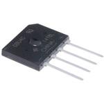GBU4G-E3/51 Vishay 整流用 ブリッジダイオード 単相 4A， 400V， 4-Pin GBU VISHAY