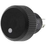 P16NP221MAB15 Vishay ノブ付き電位差計， 220Ω， 1W VISHAY
