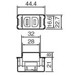 コスモシリーズ 埋込抜け止め接地コンセント Panasonic(パナソニック)