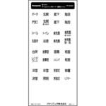 フルカラーネームスイッチカード(住宅用) Panasonic(パナソニック)