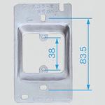 WN3931 フルカラー ミニぬりしろカバー Panasonic(パナソニック)