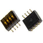 CHS-04B 日本電産コパル電子 DIPスイッチ， スライド， 4PST ニデックコンポーネンツ(日本電産コパル電子/フジソク)