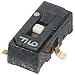 CAS-120B 日本電産コパル電子 DIPスイッチ， スライド， SPDT-NO / NC ニデックコンポーネンツ(日本電産コパル電子/フジソク)