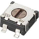 ST-4EB 1k Ohm 半固定抵抗器 日本電産コパル電子， 1kΩ， 0.25W ニデックコンポーネンツ(日本電産コパル電子/フジソク)