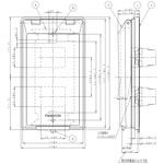 フルカラー金属防滴プレート Panasonic(パナソニック)