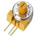 RJ-13SR 20k Ohm 半固定抵抗器 日本電産コパル電子， 20kΩ， 0.75W ニデックコンポーネンツ(日本電産コパル電子/フジソク)