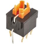 TP2-01G-L2 フジソク プッシュボタンスイッチ， SPDT， 100 mA， モーメンタリ， PCB ニデックコンポーネンツ(日本電産コパル電子/フジソク)