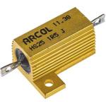 HS25 1R5 J Arcol 大電力用，メタルクラッド抵抗器，25W，1.5Ω，±5% ARCOL(OHMITE)