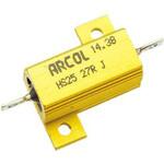 HS25 27R J Arcol 大電力用，メタルクラッド抵抗器，25W，27Ω，±5% ARCOL(OHMITE)