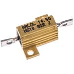 HS10 82R J Arcol 大電力用，メタルクラッド抵抗器，10W，82Ω，±5% ARCOL(OHMITE)