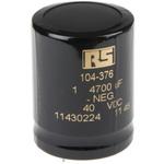 ALP20A472CB040 KEMET アルミ電解コンデンサ，マルチピン端子 40V dc 4700μF KEMET