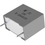 R60PF2100AA30J KEMET ポリエステルコンデンサ(PET)， 220 V ac、630 V dc， 10nF， ±5% KEMET