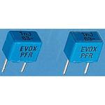 PFR5472J63J11L4BULK KEMET ポリプロプレンコンデンサ(PP)，40 V ac、63 V dc，4.7nF，±5% KEMET