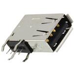48204-0001 USBコネクタ (タイプA)， メス Molex， ポート数:1 日本モレックス(molex)