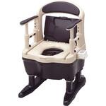 533-902 安寿 ポータブルトイレジャスピタ 暖房便座 Aron(アロン化成)