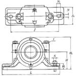 プランマブロック 二つ割形 SN2大口径形 NTN(エヌティーエヌ)