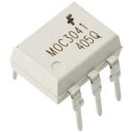 MOC3041M フォトカプラ ON Semiconductor MOC3041M， トライアック出力， 6-Pin ON SEMICONDUCTOR
