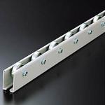 V38AL751800 ホイールコンベヤ(アルミ製Φ38×12)P75×L1800mm TRUSCO
