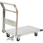 SHS1S ステンレス鋼板製運搬車(ストッパー付)1200X786mm TRUSCO