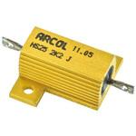 Arcol 大電力用，メタルクラッド抵抗器，25W，2.2kΩ，±5% ARCOL(OHMITE)