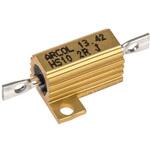 HS10 2R J Arcol 大電力用，メタルクラッド抵抗器，10W，2Ω，±5% ARCOL(OHMITE)