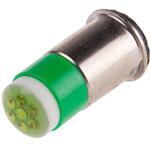 206-558 RS Pro LED表示ランプ 緑 定格電圧：28 V dc RS PRO