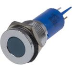 208-289 RS Pro LED表示灯， 青 16mm， 24 V ac/dc RS PRO