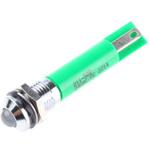 211-522 RS Pro LED表示灯， 緑 8mm， 24 V ac/dc RS PRO