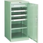 DX12A 片開工具キャビネット作業台付505×550×1000浅 TRUSCO 3段