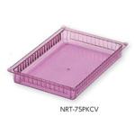 ナビス アルティア スタンダードポリカトレー クリアブルー 600×400×85NRT-75BLCV 0-5733-11 アルティア ハーフポリカトレー クリアブルー色 AHT-75BLCV