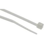 389-864 RS Pro 結束バンド， 100mm x 2.5 mm， 白， ナイロン 66 RS PRO