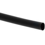 398-161 RS Pro 熱収縮チューブ， 収縮前 12.7mm， 収縮後 6.4mm， スリーブ長さ 1.2m ポリオレフィン， 黒 RS PRO