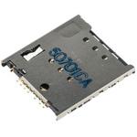 Molex， SIMカードコネクタ， 1mm ピッチ， 6 極， メス 日本モレックス(molex)