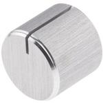 498-918 RS Pro アルミ製 ボリューム調整つまみ (ノブ) シャフト：6.35mm， 直径：16mm， x 高さ：14mm RS PRO