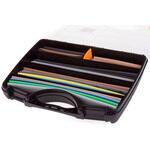 562-652 RS Pro 熱収縮チューブ， スリーブ長さ 13 cm， 28 cm ポリオレフィン， 黒、青、緑 / 黄、赤、白 RS PRO