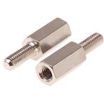 606-686 六角 スタンドオフ RS Pro 黄銅 M3 x 10mm RS PRO