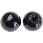 686-014 ノブ付ねじ RS Pro ボール 直径:19mm 黒 RS PRO
