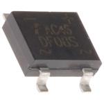DF08S ON Semiconductor 整流用 ブリッジダイオード 単相 1.5A， 800V， 4-Pin SDIP ON SEMICONDUCTOR