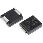 SS34 オンセミ， ショットキーバリアダイオード， 3A， 40V， 2-Pin DO-214AB (SMC) ON SEMICONDUCTOR