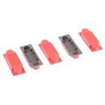 RS Pro D-subコネクタダストキャップ 赤 9極 RS PRO