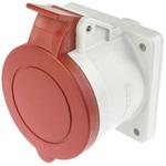 RS Pro 電源コネクタ (産業用コネクタ )， パネルマウント， ソケット， 赤 RS PRO