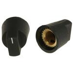 466-4989 RS Pro ボリューム調整つまみ (ノブ) / ノブ用アクセサリ シャフト：6.4mm， 直径：14mm RS PRO