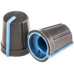 467-6695 RS Pro ボリューム調整つまみ (ノブ) / ノブ用アクセサリ シャフト：6.4mm， 直径：13mm RS PRO