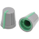 467-6702 RS Pro ボリューム調整つまみ (ノブ) / ノブ用アクセサリ シャフト：6.4mm， 直径：13mm RS PRO